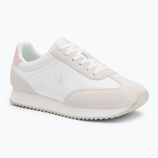 Dámské boty Calvin Klein YW0YW01828 Caleup Mg Nylon Mix Bright White/Sweet Pink