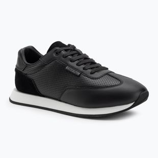 Pánské boty Calvin Klein HM0HM01871 Low Prof Runn Laceup Perf Lth Black/Bright White