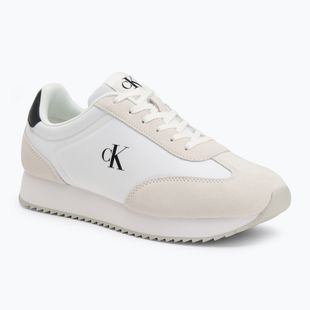 Pánské boty Calvin Klein YM0YM01325 Retro Runner Lace Up Ny-Su Bright White/Black