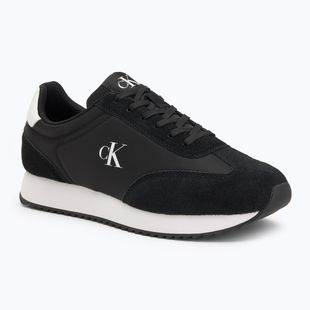 Pánské boty Calvin Klein YM0YM01325 Retro Runner Lace Up Ny-Su Black/Bright White