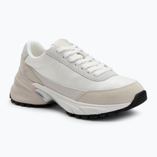 Dámské boty Calvin Klein Hike Runner Mg Nylon Perl bright white/silver creamy