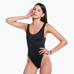 Dámské jednodílné plavky Calvin Klein Scoop Back Black