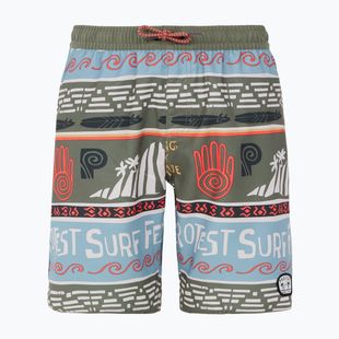 Dětské plavecké šortky Protest Prtcinema artichoke green