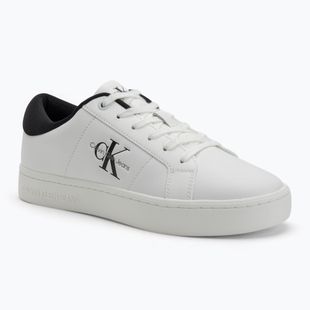 Dámské boty Calvin KleinYW0YW01444 Classic Cupsole Lowlaceup Lth Wn bright white/black