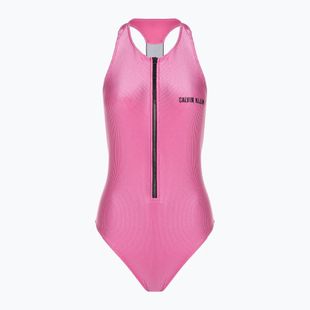 Dámské jednodílné plavky  Calvin Klein Racerback One Piece bold pink