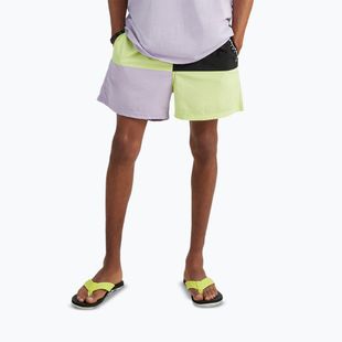 Pánské plavecké šortky O'Neill Wilder Colorblock 16'' sunny lime color block