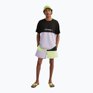 Pánské plavecké šortky O'Neill Wilder Colorblock 16'' sunny lime color block
