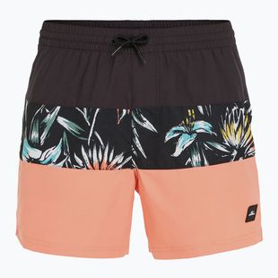 Pánské plavecké šortky O'Neill Mix & Match Cali Block 15'' black tropicana