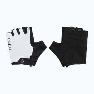 Pánské cyklistické rukavice Rogelli Core white