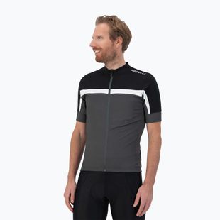 Pánský cyklistický dres    Rogelli Course black/grey/white