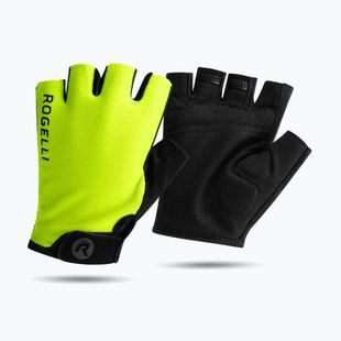 Dětské cyklistické rukavice Rogelli Core Jr fluor yellow