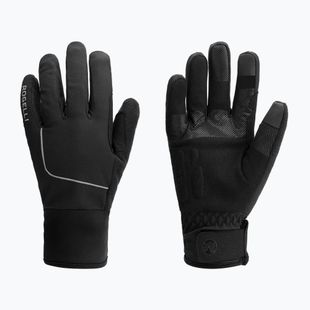 Pánské cyklistické rukavice Rogelli Essential Winter Waterproop black
