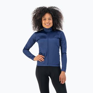 Dámské cyklistické tričko longsleeve  Rogelli Core W navy