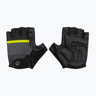 Pánské cyklistické rukavice Rogelli Hero II black/fluor/grey