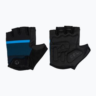 Pánské cyklistické rukavice Rogelli Hero II black/blue