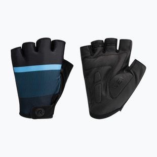 Pánské cyklistické rukavice Rogelli Hero II black/blue