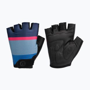 Dámské cyklistické rukavice  Rogelli Impress II blue/pink/black
