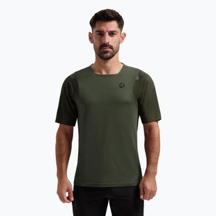 Pánský cyklistický dres  Rogelli Advntr Distance green/black