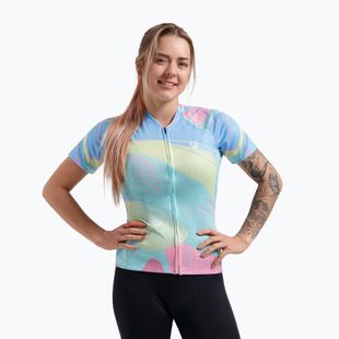 Dámský cyklistický dres    Rogelli Vintage blue/pink