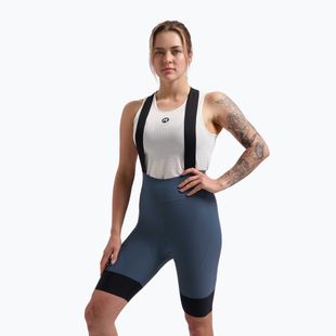 Dámské cyklistické šortky Rogelli Signature Bib Short W blue