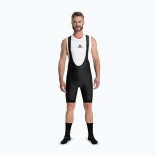 Pánské cyklistické šortky Rogelli Fast Bib Short black
