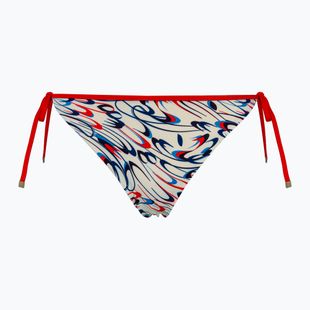 Spodní díl plavek Tommy Hilfiger Cheeky String Side Tie Print drops motion ecru