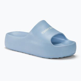 Tommy Jeans dámské žabky Chunky Flatform Slide westside blue