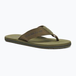Pánské žabky Tommy Hilfiger 85 Beach Sandal army green