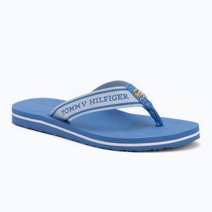 Dámské žabky Tommy Hilfiger Webbing Beach Sandal blue spell