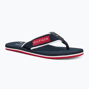 Pánské žabky  Tommy Hilfiger Patch Beach Sandal desert sky
