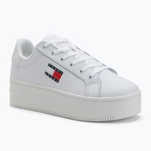 Dámské boty Tommy Jeans Tjw Flatform Cupsole Ess white
