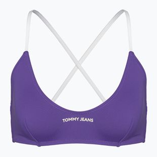 Horní díl plavek Tommy Jeans Bralette quantum purple