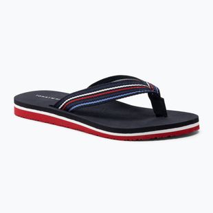 Dámské žabky  Tommy Hilfiger Stripes Beach Sandal red white blue