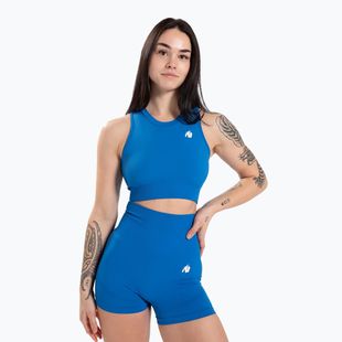 Dámské fitness tílko  Gorilla Wear Olivia Crop blue