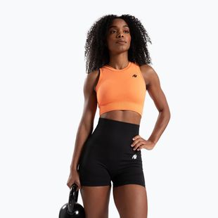 Dámské fitness tílko  Gorilla Wear Olivia Crop orange