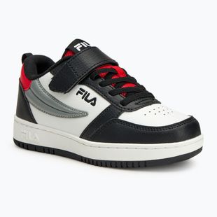 Dětské boty  FILA Rega Nf Velcro white/black/fila red