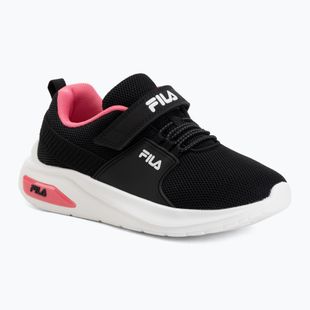 Dětské boty FILA Madrun Velcro black/sangria sunset