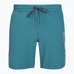 Pánské koupací šortky Hurley Crossover Volley Swim Short Sky/Pewter