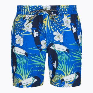 Pánské koupací šortky Hurley Cuba Volley Swim Short Blue