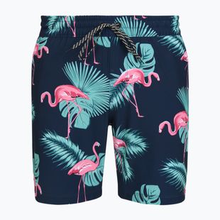 Pánské koupací šortky Hurley Flamingo Volley Swim Hort Navy