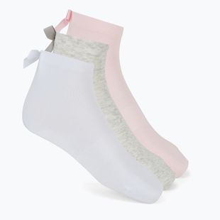 Dětské ponožky SKECHERS Non Terry Anklet 3 páry pink