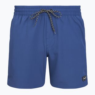 Pánské koupací šortky Hurley Solid Volley Swim Short Blue/Brown