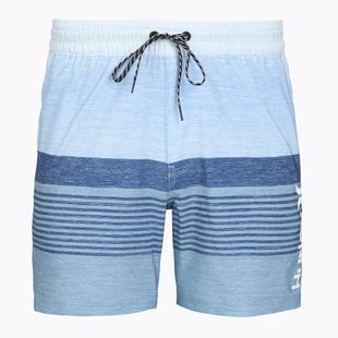 Pánské koupací šortky Hurley Epic Ombre Volley Swim Short blue/white