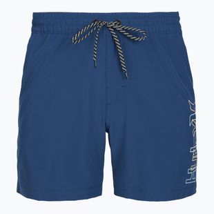 Pánské koupací šortky Hurley Crossover Volley Swim Short blue/black