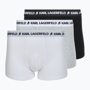 Pánské boxerky KARL LAGERFELD Logo Trunk 3 páry multicolor