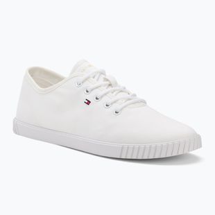 Dámské tenisky Tommy Hilfiger Canvas Lace Up white