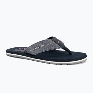 Pánské žabky  Tommy Hilfiger Chambray Beach Sandal desert sky