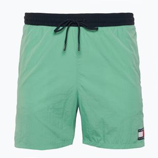 Pánské plavecké šortky Tommy Hilfiger Medium Drawstring fort green