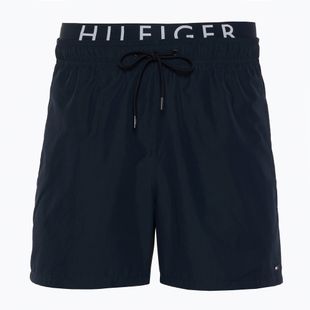 Pánské plavecké šortky Tommy Hilfiger Drawstring Dw desert sky