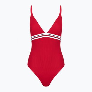 Dámské jednodílné plavky Tommy Hilfiger Triangle One Piece Rp Ext primary red